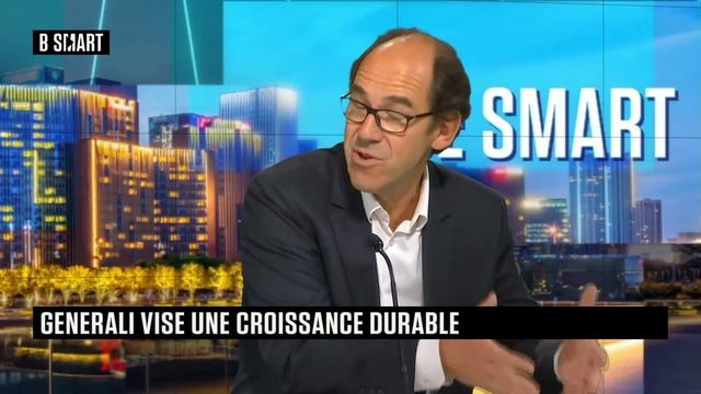 BE SMART - L'interview de Jean-Laurent Granier (Generali France) par Aurélie Planeix