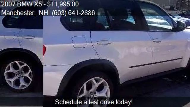 2007 BMW X5 4.8i AWD 4dr SUV for sale in Manchester, NH 0310