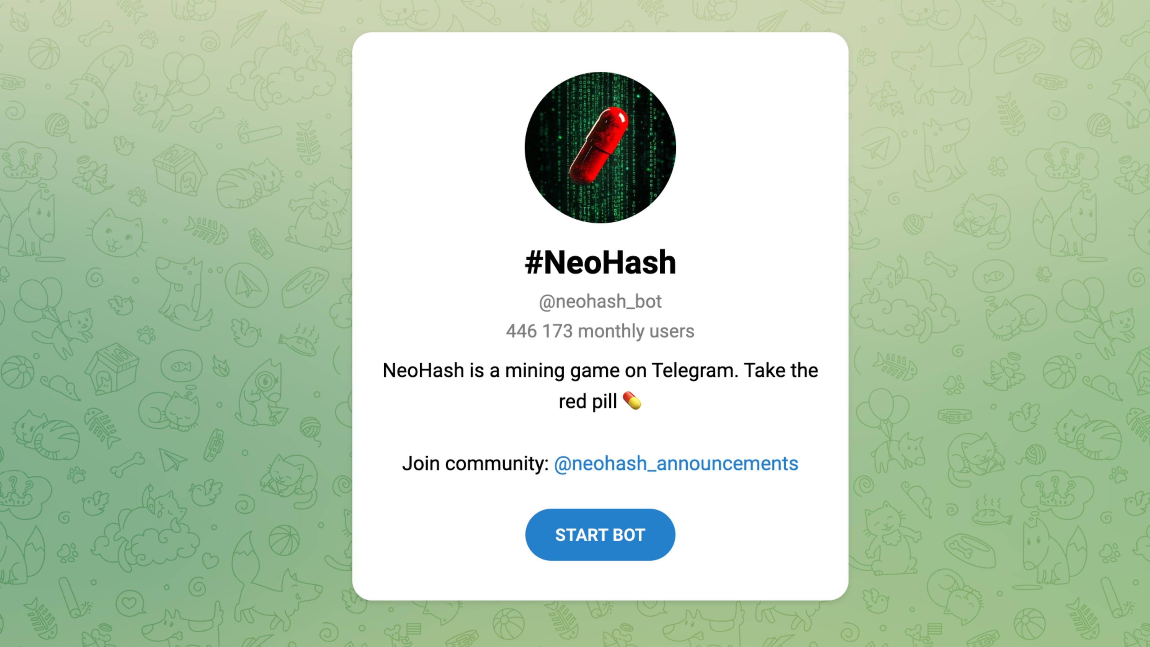 Neohash Bot - что это такое? Или почему стоит посмотреть ролик перед началом работы?