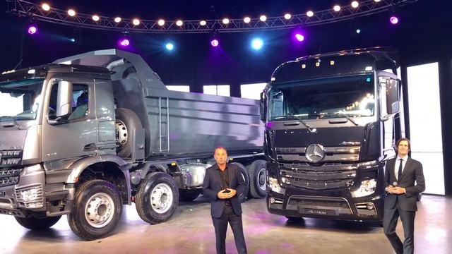 Lanzamiento Camiones Mercedes-Benz Actros y Arocs en la Argentina