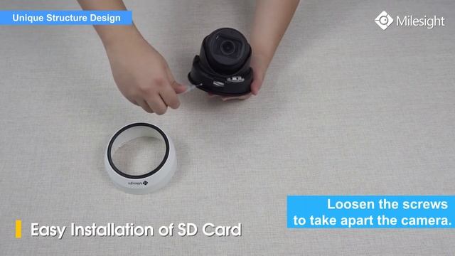 Unboxing the Milesight AI Motorized Mini Dome Network Camera