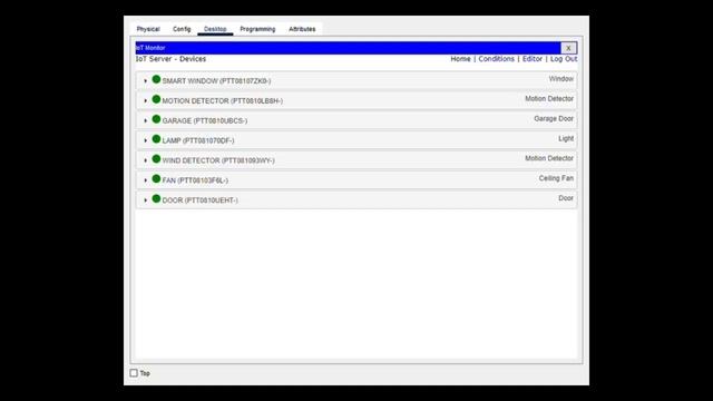 Simulasi Smart Home IoT Menggunakan Cisco Packet Tracer