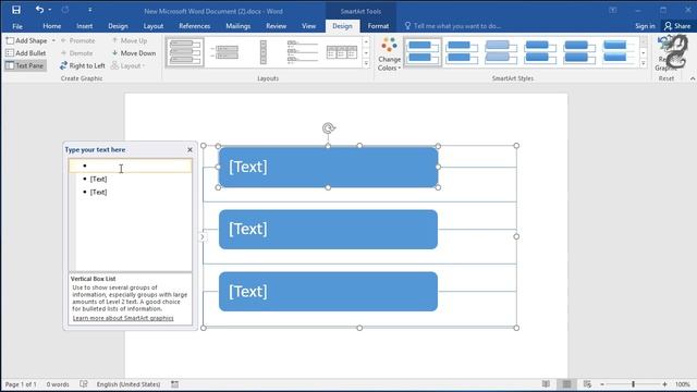 How to Convert Lists into SmartArt in Word