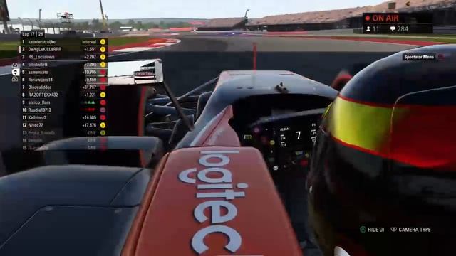 PS4 | F1 2017 | F1 League | S8 - R17 Amerika | RaceStars.NL
