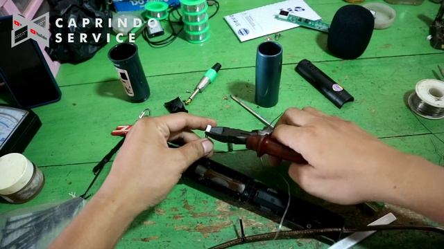 Microphone Werelles Dirubah Menjadi Microphone  Kabel