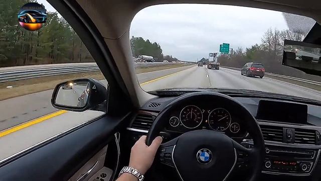 2015 BMW 335i xDrive   POV Test Drive Binaural Audio F30 MPPK