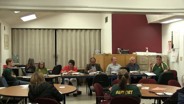 February 12th 2020 Willits Unified Board Meeting