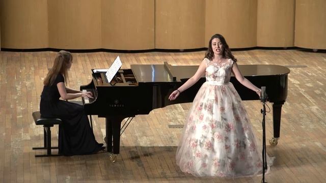 Elizaveta Weisleib sings Olga's aria -Eugene Onegin-Tchaikovsky