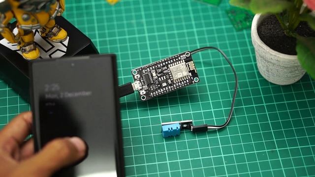 Project IoT Suhu Kelembaban Berbasis Blynk - PCBWAY.COM
