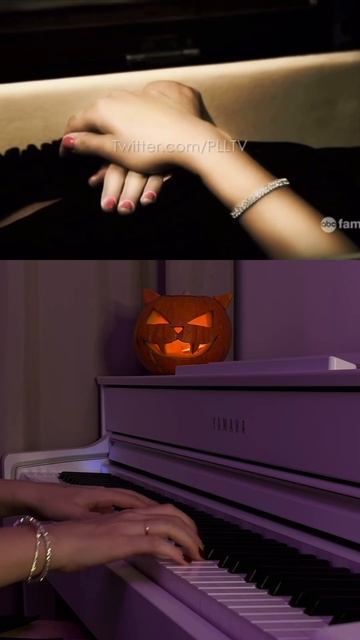 Всех с Хэллоуином! «Милые обманщицы» #фортепиано #halloween #piano #хэллоуин #prettylittleliars