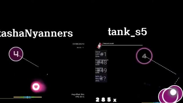 osu!droid | NyatashaNyanners vs. tank_s5 | Black rover (Extra