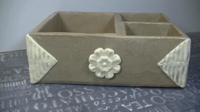Коробка с ячейками из 3 коробок своими руками .