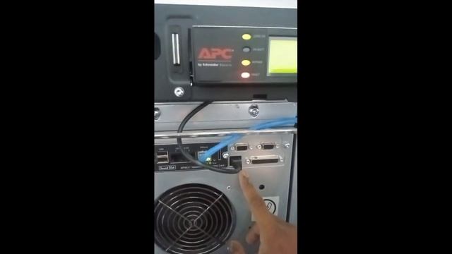 cara mengaktifkan bypass manual/shot down unit UPS-VT APC 20kva