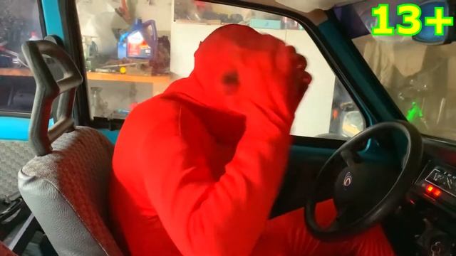 Red Man and Mr. Joe found Russian Mini Cooper 13+