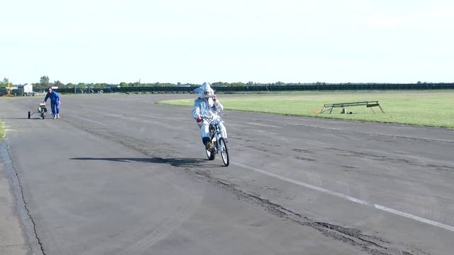 RC JET TURBINE POWERED BICYCLE BIKE JETBIKE TURBINEBIKE / "Days of Speed and Thunder 2015"