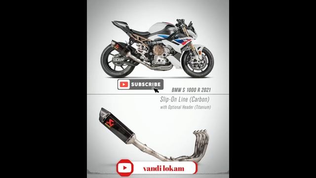 2021 BMW S1000r with AKRAPOVIC (CARBON)fullsystem exhaust|best sounding|