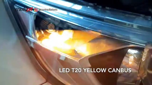 Sein LED Canbus T20 WY21W Kuning - Kedip Normal