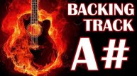 Blues jam track in A# - BLUES SHUFFLE!