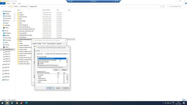 SmartPSS with User rights
