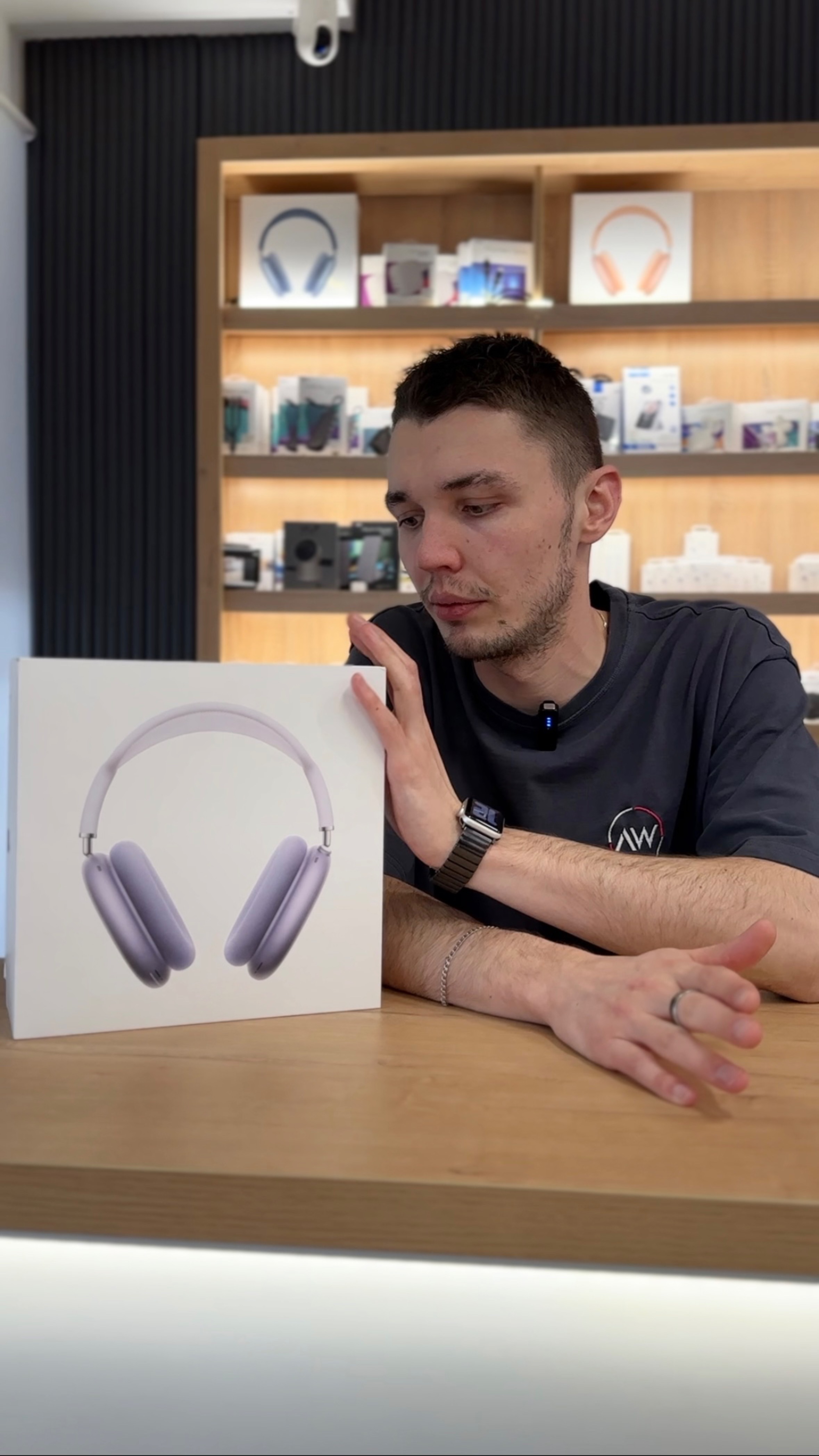 Распаковка AirPods Max в фиолетовом цвете 💜