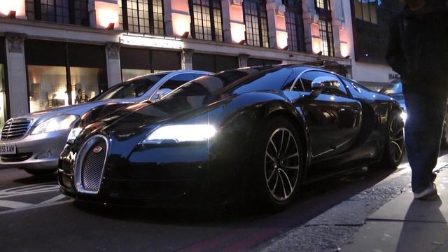 Bugatti Veyron Supersports in London - Black or White?