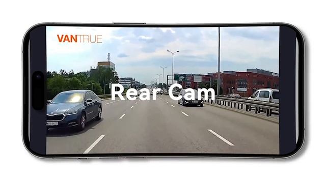 Vantrue Cloud Dash Cam - S1 Pro with LTE box | Dual 2.7K+1080P Smart Dash Cam