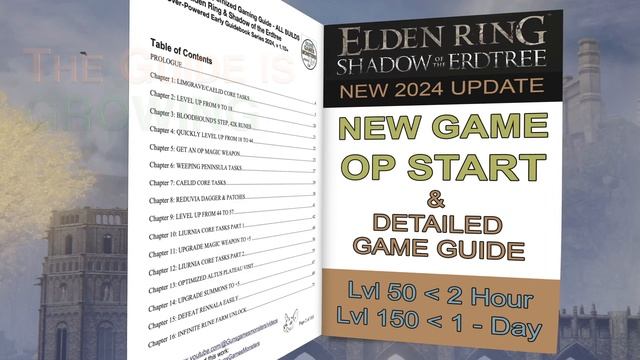 Elden Ring BEST START GUIDE 2024 v9 2