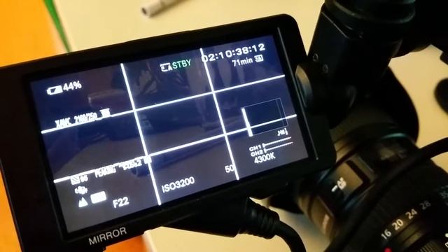 Sony PXW-FS5 & Metabones Smart adapter IV with Canon EF 16-35 mm 2.8F