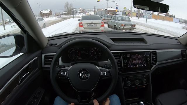 2020 Volkswagen Teramont POV TEST DRIVE