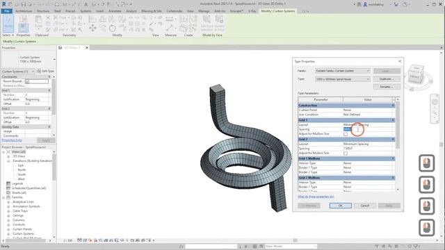 How to Create A Sweep in Revit? Spiral House Modeling