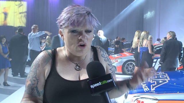 Mercedes V8 Supercar launch: Betty Klimenko