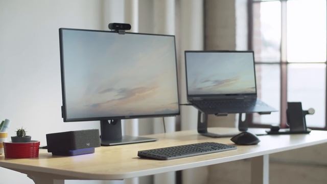 Logi Dock | The all in one docking station with meeting controls and speakerphone
