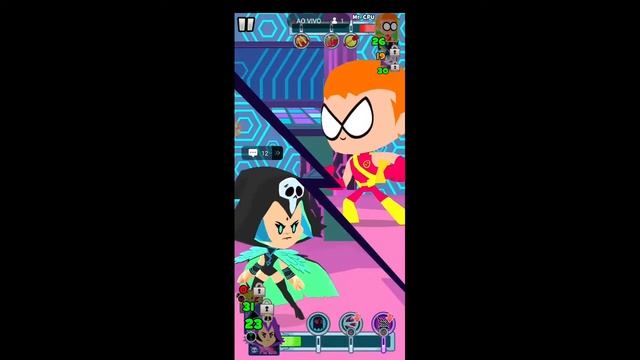 TEENY TITANS GO FIGURE -OS MINI TITÃS AO VIVO