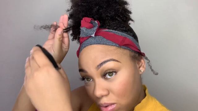 How to revive old  curly hair | Natural Hair | 4C Hair to curly