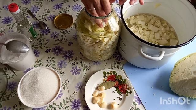 Вкусная маринованная капуста, как с грядки.