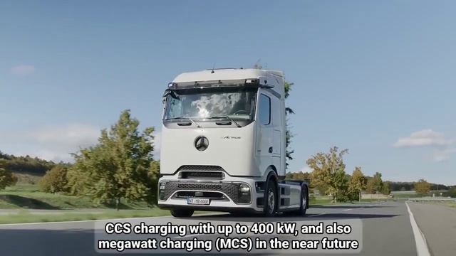 All New 2024 MERCEDES eACTROS 600 officially revealed  Best truck in the world 720P 60FPS