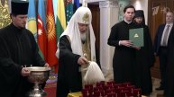 Патриарх Московский и всея Руси Кирилл освятил нательные кресты для бойцов Росгвардии