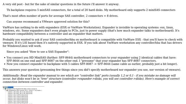 How to use a SAS Expander? (2 Solutions!!)