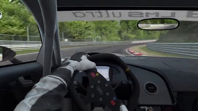 Project Cars- Nurburgring Nordschleife combined  Hot Lap- Audi R8 LMS- 8:24.798
