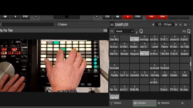 Virtual DJ 2021 /  Akai APC MIni  15min Live Mix