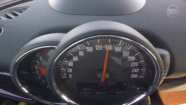 Mini Cooper Clubman - 0-140 km/h Acceleration