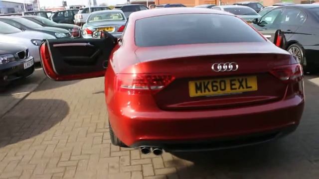 Audi A5 2.0 TDI S Line Special Edition Finished In Garnet Red At Rix Motor Company Warrington