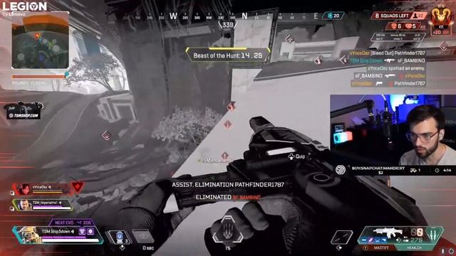 Best Of "TSM_Snip3down" Ft "tsm_imperialhal" -Apex Highlights !!!