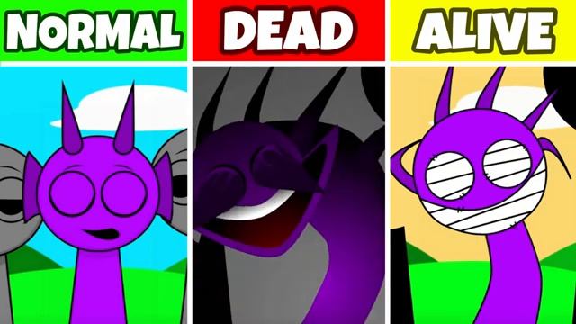 Incredibox Sprunki: DEAD vs ALIVE vs NORMAL версии