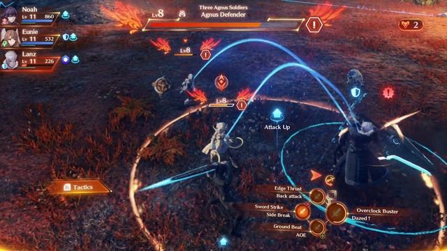 Three Agnus Soldiers Mini Boss Fight (Hard Difficulty) | Xenoblade Chronicles 3