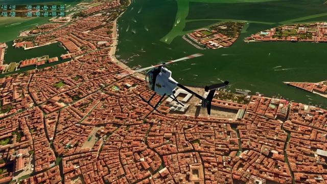 X Plane 11 Venise avec ou sans objets ? Vskylabs Mini 500