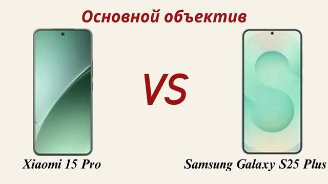 Xiaomi 15 Pro против Samsung Galaxy S25 Plus