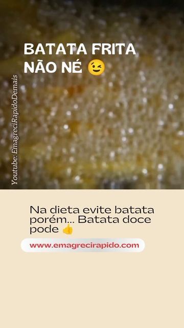 Batata pode na dieta e emagrece