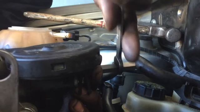 VW POLO VIVO - HOW TO REMOVE PRESSURE CONTROL VALVE