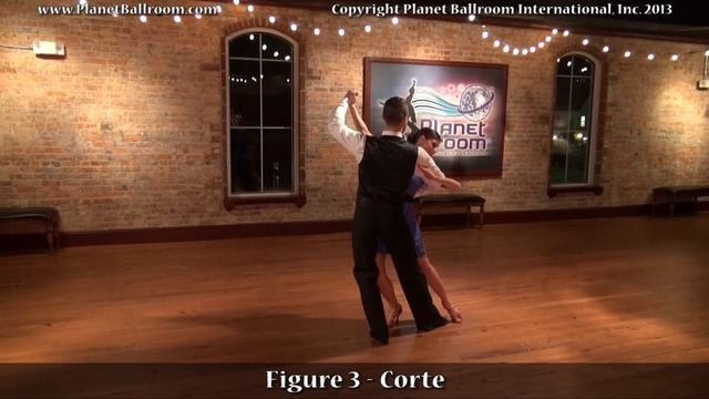 Planet Ballroom® - Bronze 1 - TANGO - Figure 3 - Corte